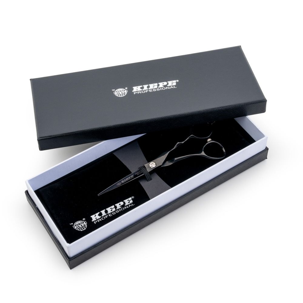 Tijera Kiepe filo navaja de acero inoxidable. Modelo 2814