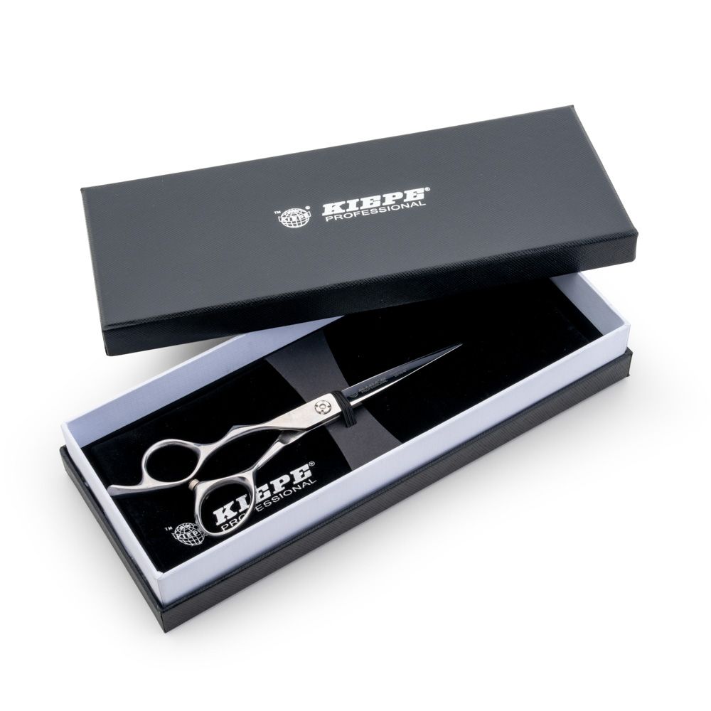 Tijera Kiepe filo navaja para zurdos. Modelo 2816